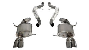 BMW M3 Performance Exhaust - Dual Rear Exit - CORSA Performance - Cat Back - Polished - `08-`12